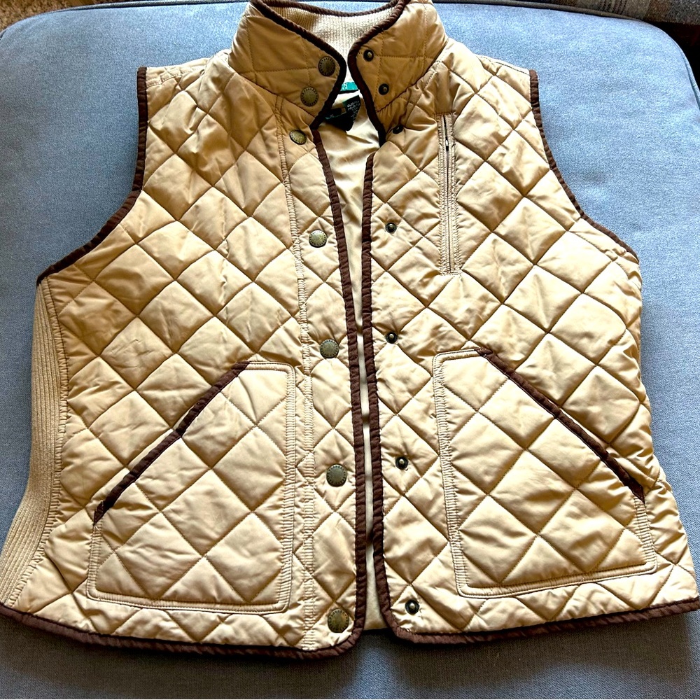 Ralph Lauren Ladies XL Quilted Vest